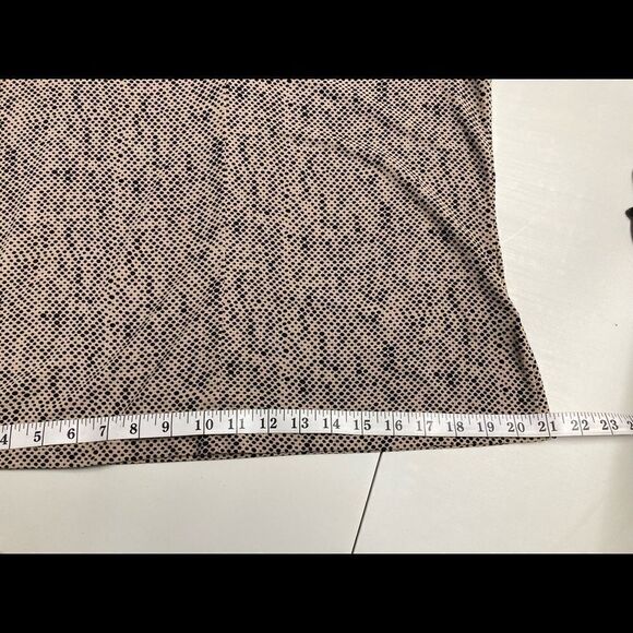 JACLYN SMITH, Black&Tan women’s top, Sz L‎ - Picture 12 of 13